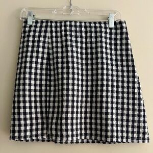 American Eagle gingham mini skirt